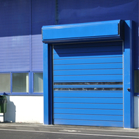 China Factory Use Aluminum High Speed Spiral Shutter Door